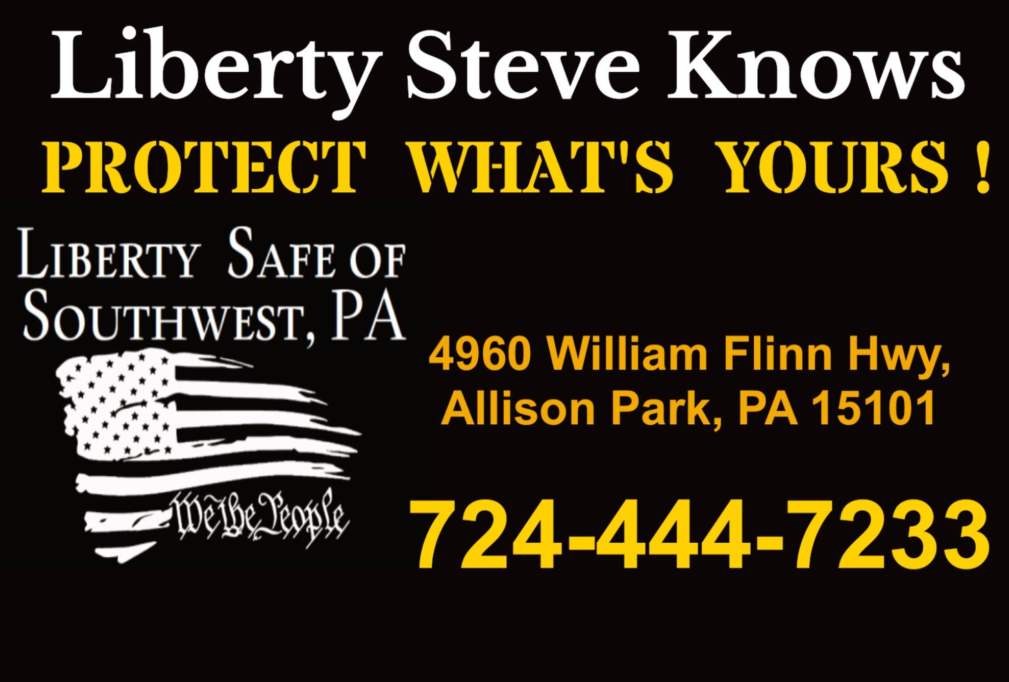 Liberty Safe of Southwest PA | 4960 William Flinn Hwy Suite 30, Allison Park, PA 15101, United States | Phone: (724) 444-7233