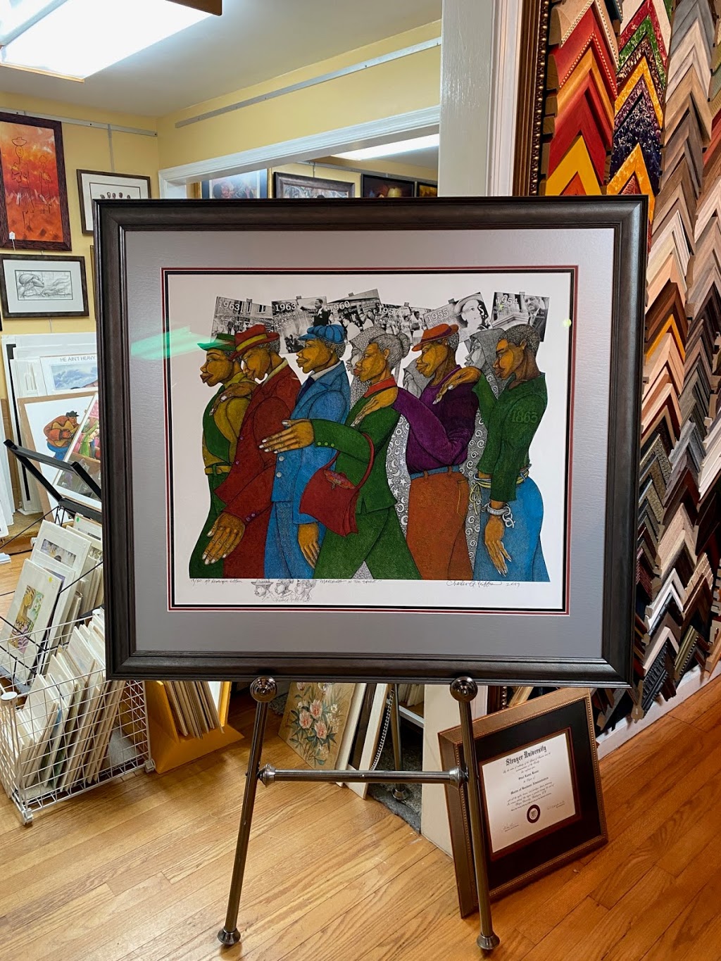 Frame-Art Gallery | 1321 E Nine Mile Rd, Highland Springs, VA 23075, USA | Phone: (804) 737-7334