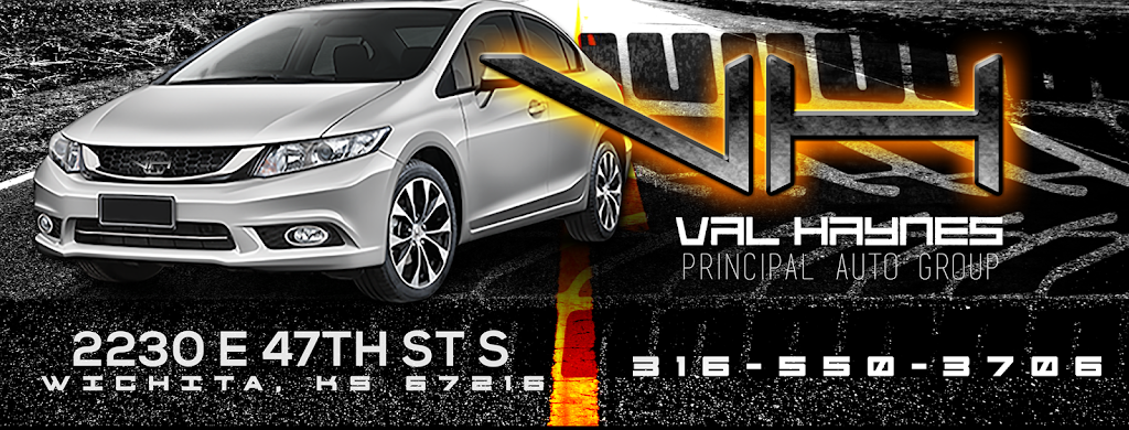 ValHaynes Principal Auto Group | 2230 E 47th St S, Wichita, KS 67216, USA | Phone: (316) 550-3706