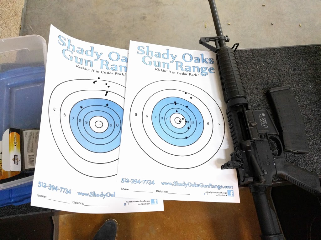 Shady Oaks Gun Range | 3100 Woodall Dr, Cedar Park, TX 78613, USA | Phone: (512) 394-7734