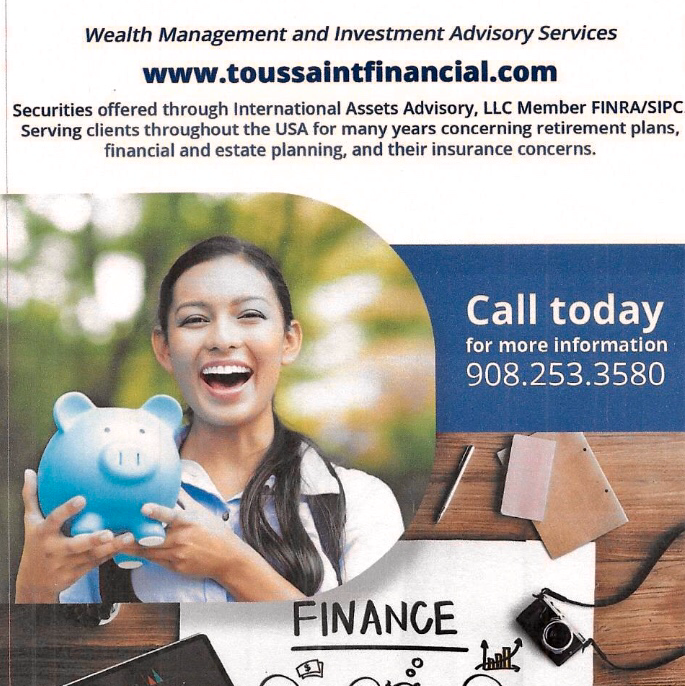 Toussaint Financial Associates | 2000 1200 Rt 22 East, Bridgewater, NJ 08807, USA | Phone: (908) 253-3580