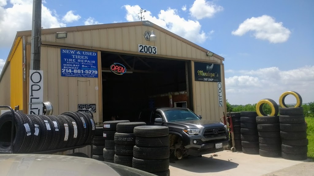 Mendozas Tire Shop | 2003 W Audie Murphy Pkwy, Farmersville, TX 75442, USA | Phone: (214) 861-5279