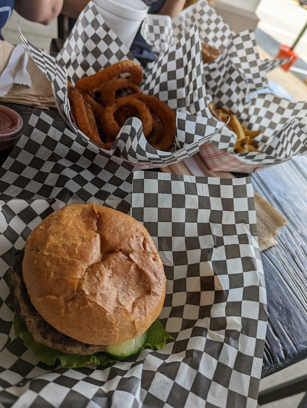 The Burger Shack - Alexandria | 6468 Landsdowne Centre Dr, Alexandria, VA 22315, USA | Phone: (703) 347-7555