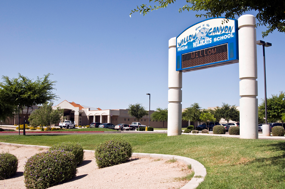 Willow Canyon High School | 17901 W Lundberg St, Surprise, AZ 85388, USA | Phone: (623) 523-8000