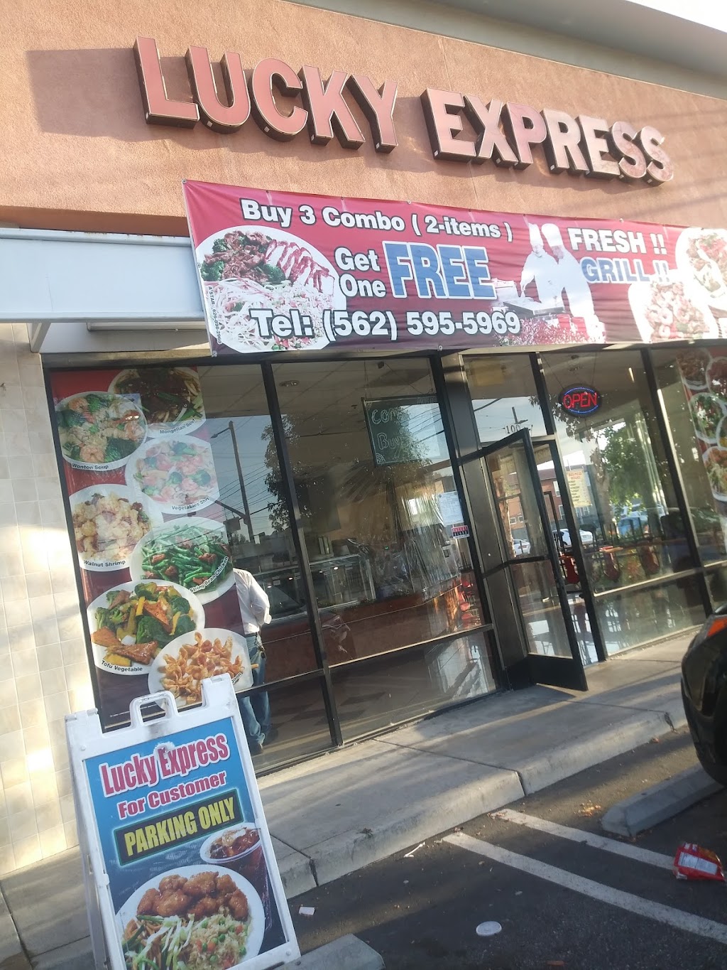 Lucky Express | 1200 E Carson St, Long Beach, CA 90807, USA | Phone: (562) 595-5969