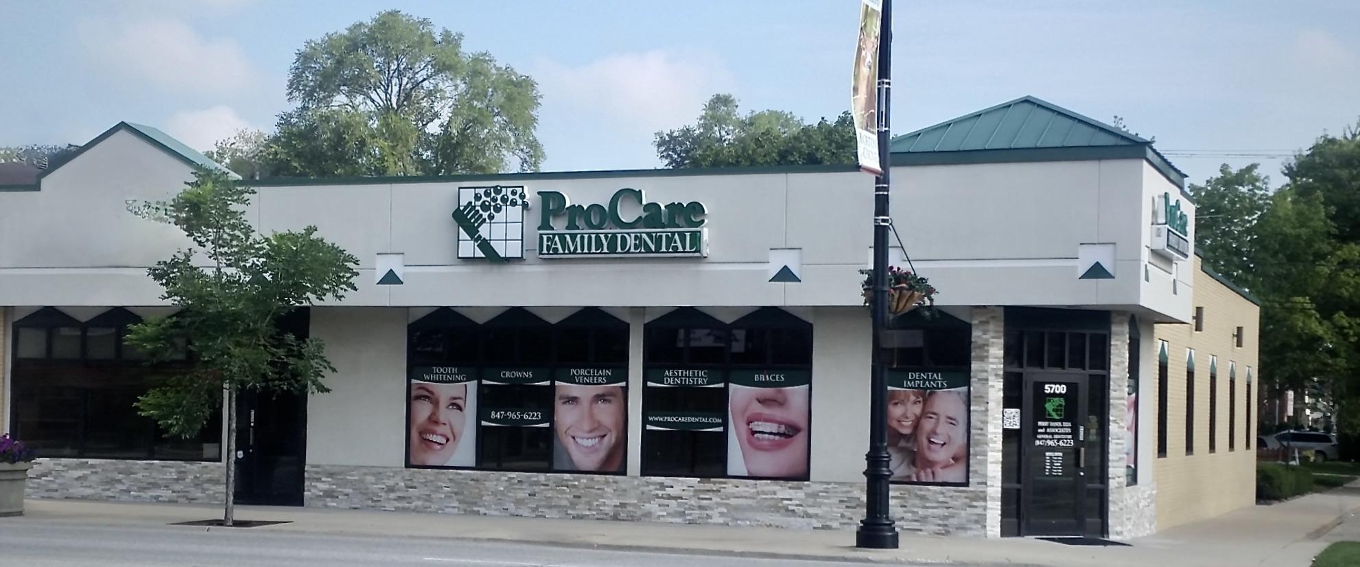 ProCare Family Dental | 5700 Dempster St, Morton Grove, IL 60053, United States | Phone: (847) 965-6223