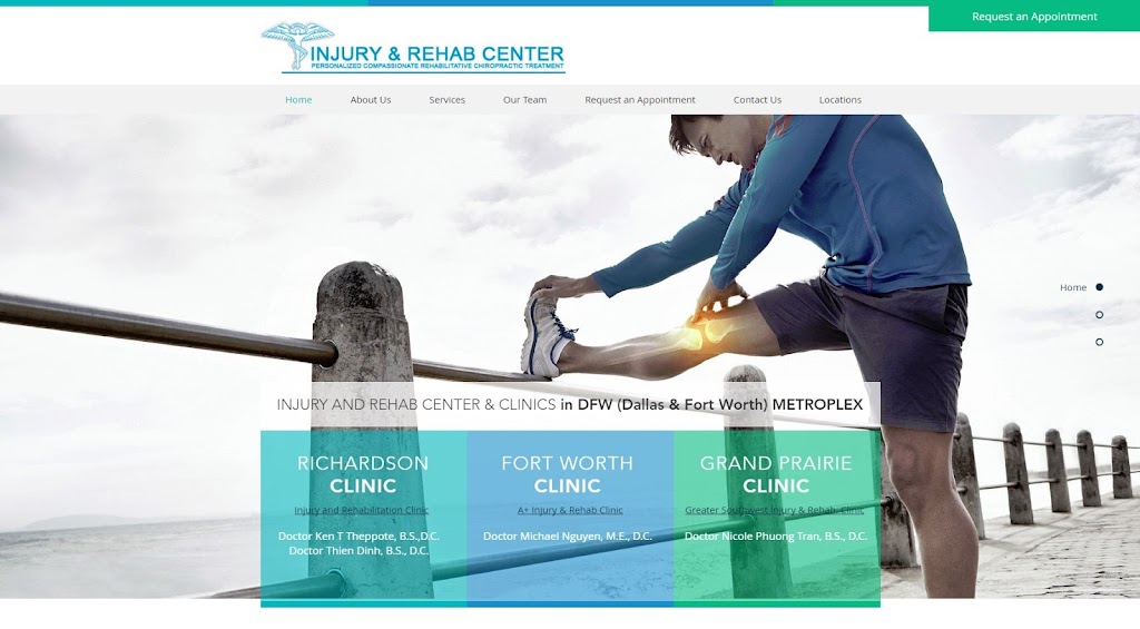 Injury & Rehab Center PLLC | 1455 W Buckingham Rd #140, Richardson, TX 75081, USA | Phone: (972) 644-7246