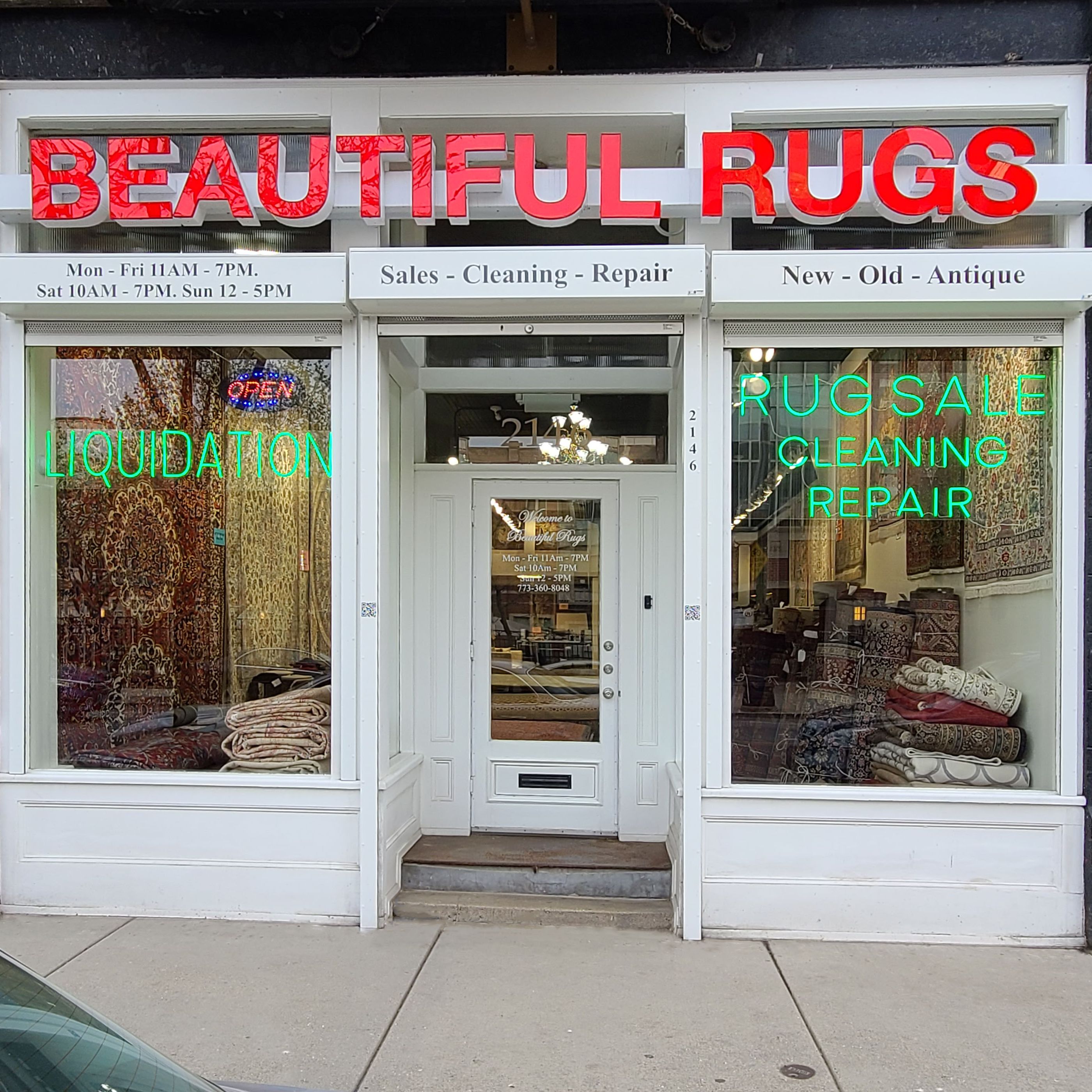 Beautiful Rugs | 2146 N Halsted St, Chicago, IL 60614, United States | Phone: (773) 360-8048
