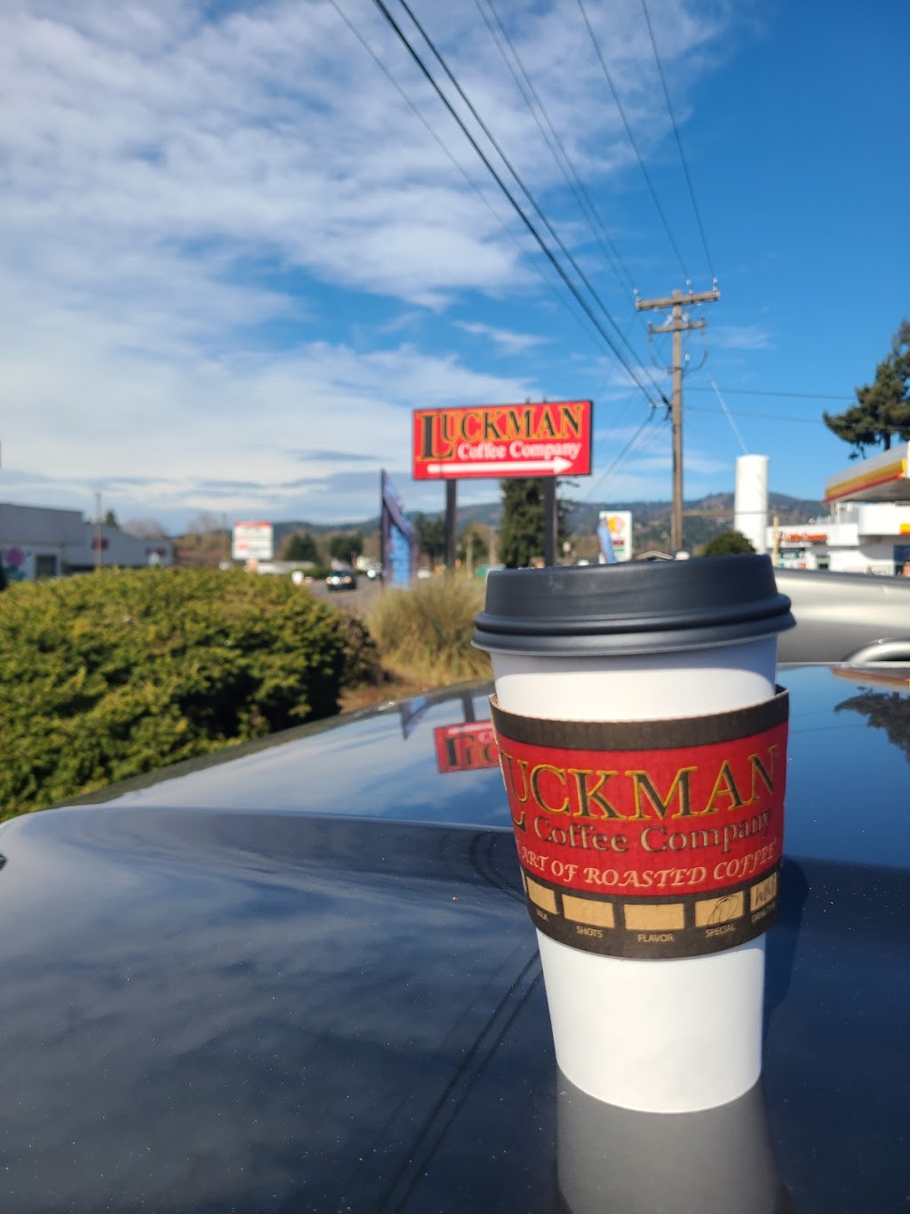 Luckman Coffee Company | 1230 Lewis River Rd suite c, Woodland, WA 98674 | Phone: (360) 841-8699