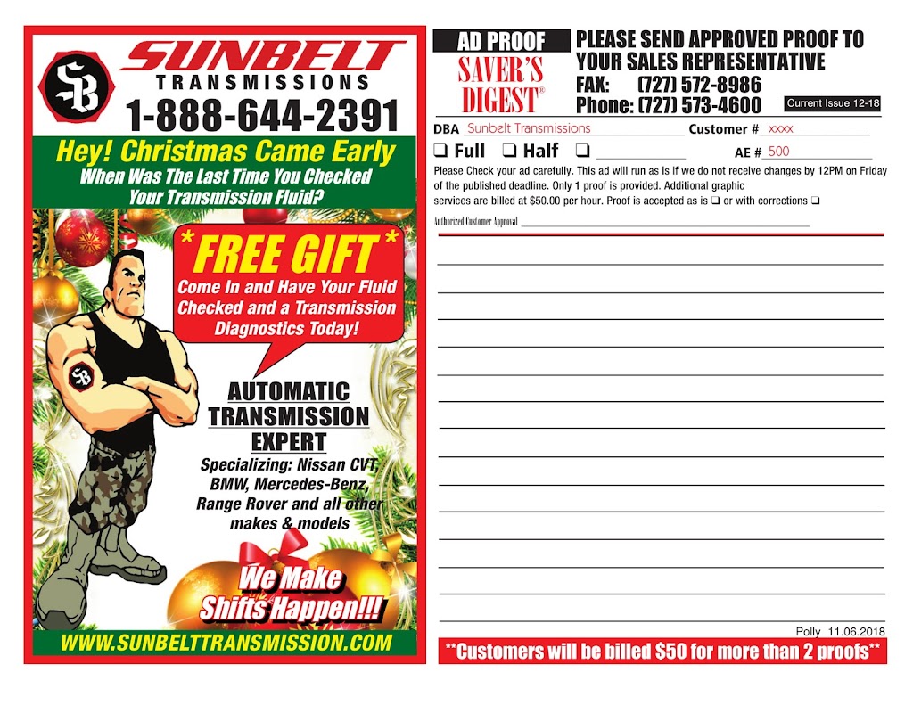 Sunbelt Transmission Warehouse LLC | 9703 Martha Rd, Tampa, FL 33615, USA | Phone: (813) 961-5560