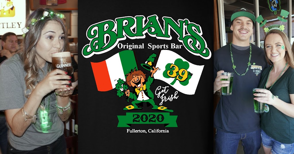 Brians Original Sports Bar | 1944 N Placentia Ave, Fullerton, CA 92831, USA | Phone: (714) 993-1401
