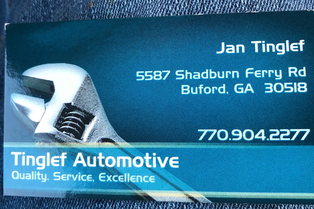 Tinglef Automotive Inc | 5587 Shadburn Ferry Rd, Buford, GA 30518, USA | Phone: (770) 904-2277