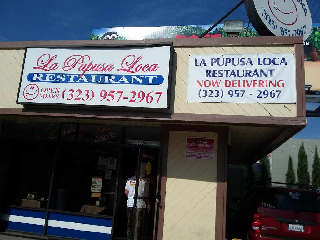 La Pupusa Loca | 5716 Santa Monica Blvd, Los Angeles, CA 90038, USA | Phone: (323) 957-2967