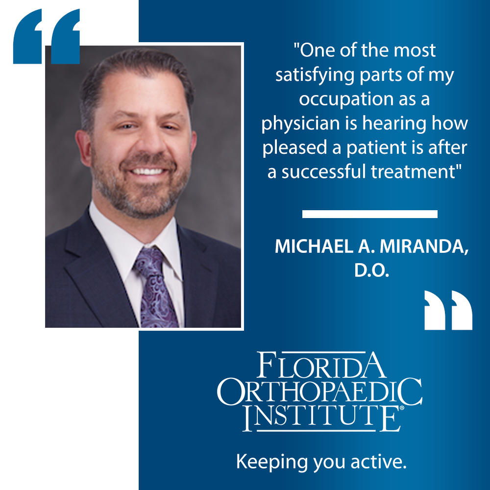 Michael A. Miranda, D.O. | 11286 Boyette Rd Ste 101, Riverview, FL 33569 | Phone: (813) 978-9700