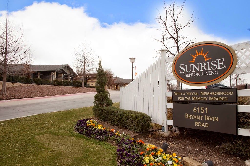 Sunrise of Fort Worth | 6151 Bryant Irvin Rd, Fort Worth, TX 76132 | Phone: (817) 292-2288