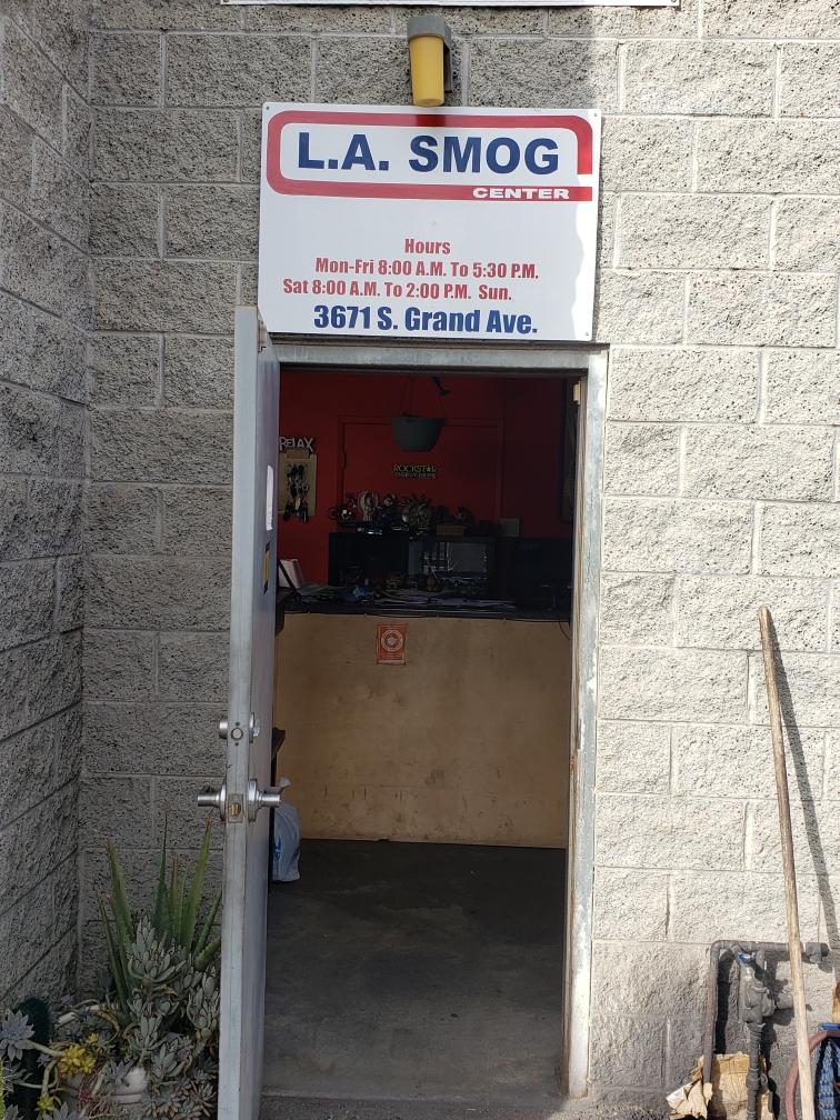 L.A. Smog Center | 3671 S Grand Ave, Los Angeles, CA 90007, USA | Phone: (213) 745-5879