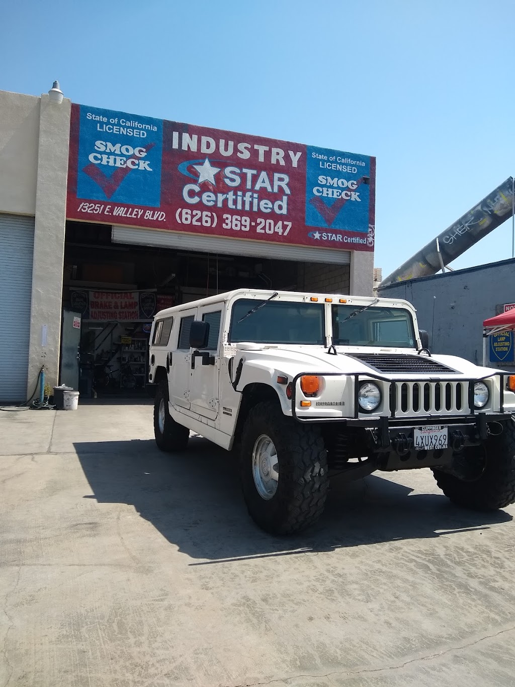 Industry Smog check | 13251 Valley Blvd, La Puente, CA 91746, USA | Phone: (626) 369-2047