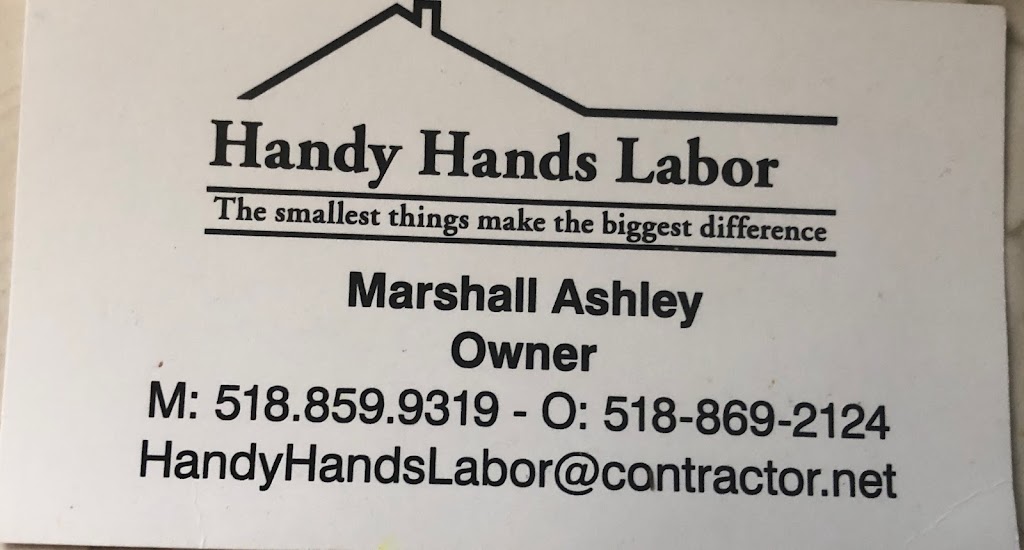 Handy Hands Labor | 1440 Central Ave Unit 14, Albany, NY 12205, USA | Phone: (518) 859-9319