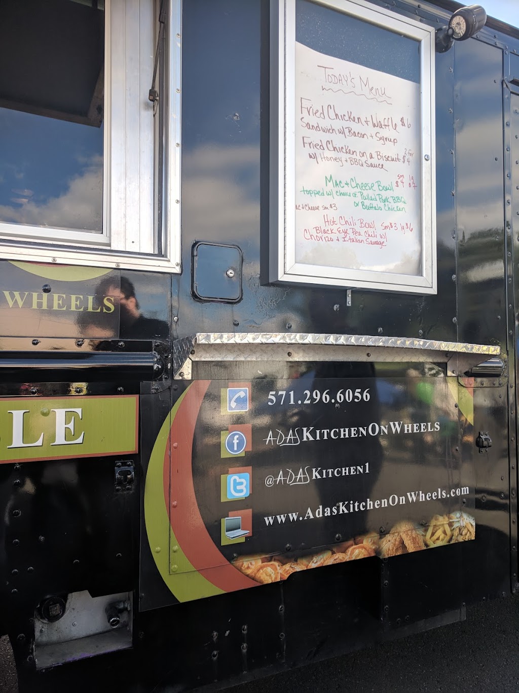 Adas Kitchen On Wheels | 5795 Burke Centre Pkwy, Burke, VA 22015, USA | Phone: (571) 296-6056