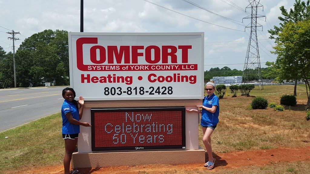 Comfort Systems of York County | 5010 Old York Rd, Rock Hill, SC 29732, USA | Phone: (803) 324-7572