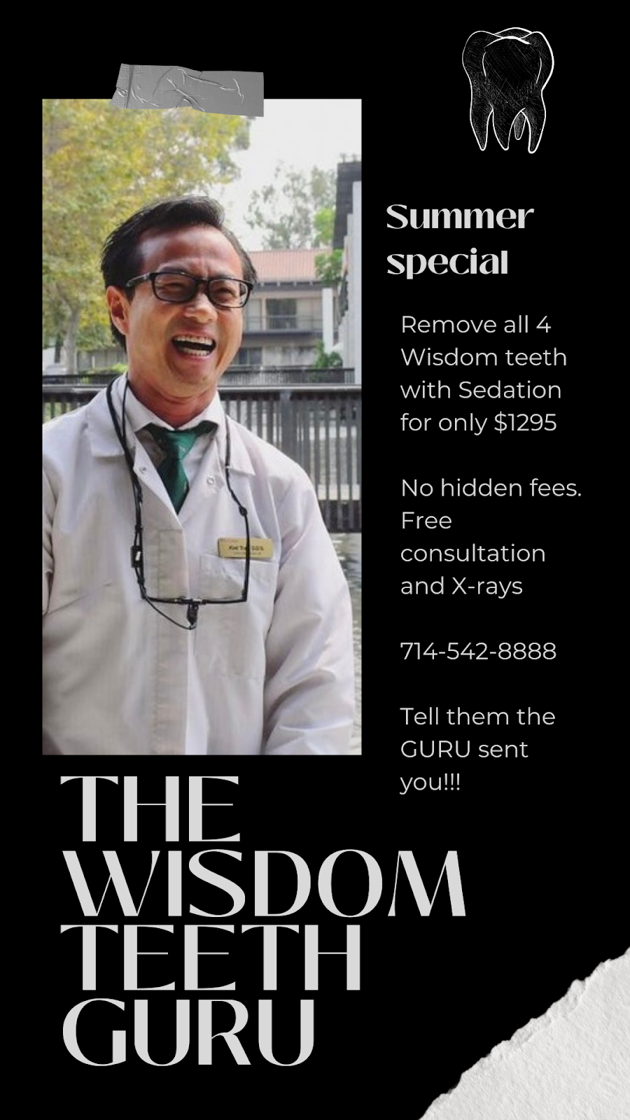 The Wisdom Teeth Guru | 16052 Beach Blvd #120B, Huntington Beach, CA 92647, USA | Phone: (714) 542-8888