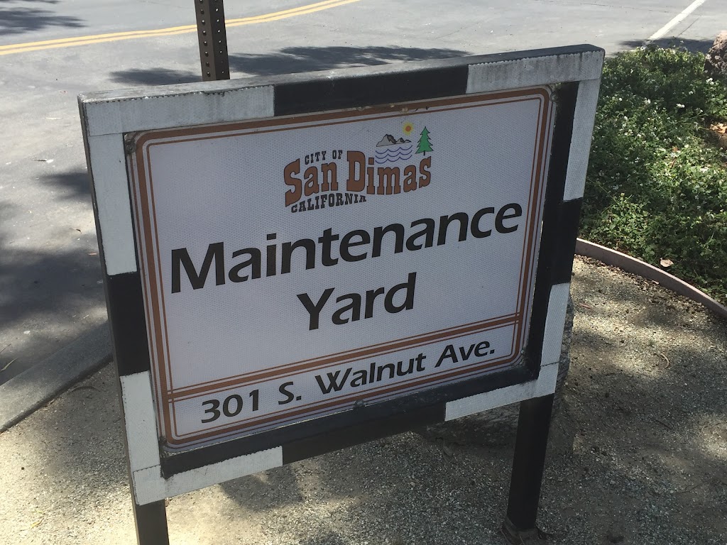 San Dimas Maintenance Yard | 301 S Walnut Ave, San Dimas, CA 91773, USA | Phone: (909) 394-6270