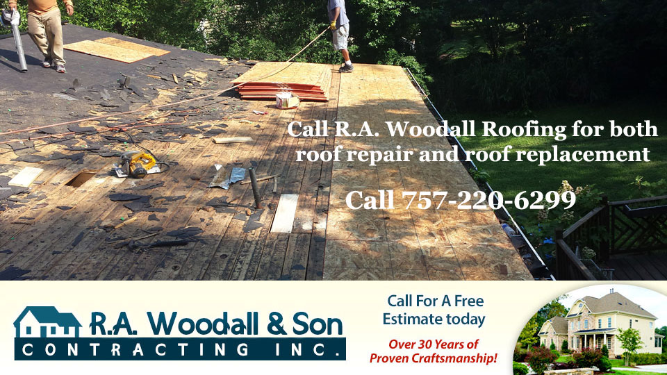 R.A. Woodall Roofing | 5 Heather Ln, Newport News, VA 23606, United States | Phone: (757) 870-5031