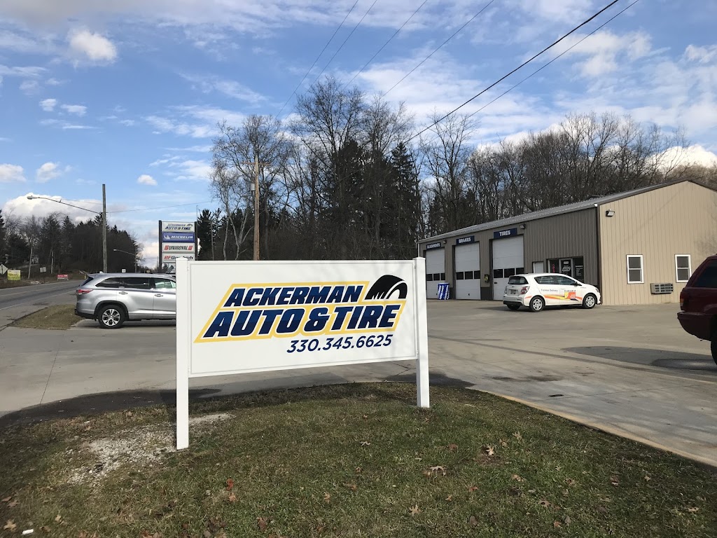 Ackerman Auto and Tire | 3493 Cleveland Rd, Wooster, OH 44691, USA | Phone: (330) 345-6625