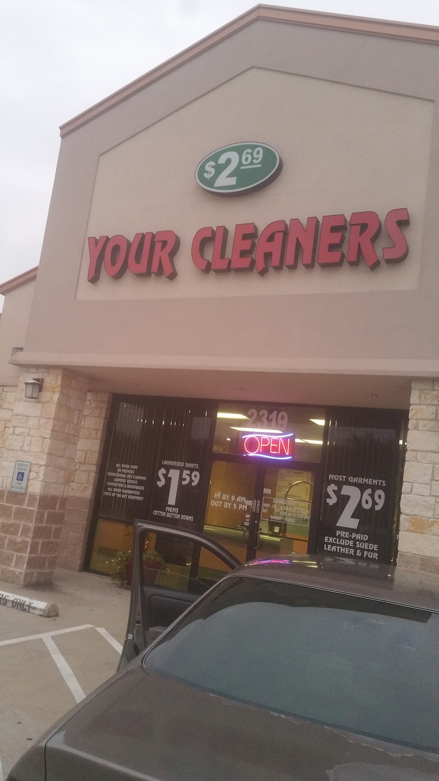 Your Cleaners | 2319 S Goliad St, Rockwall, TX 75032, USA | Phone: (972) 722-2868