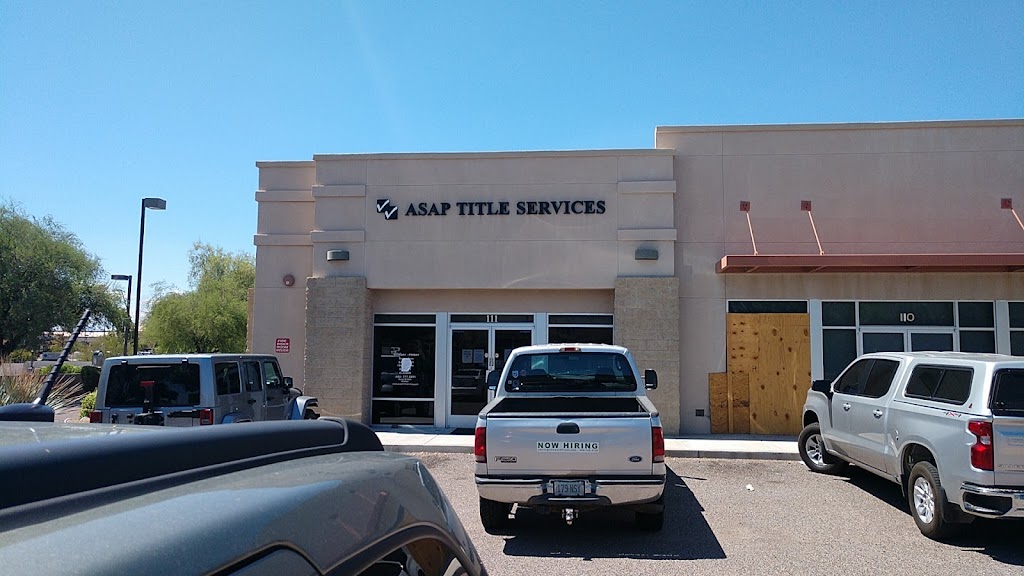 ASAP Title Services | 8729 S Kyrene Rd STE 111, Tempe, AZ 85284, USA | Phone: (480) 777-2891