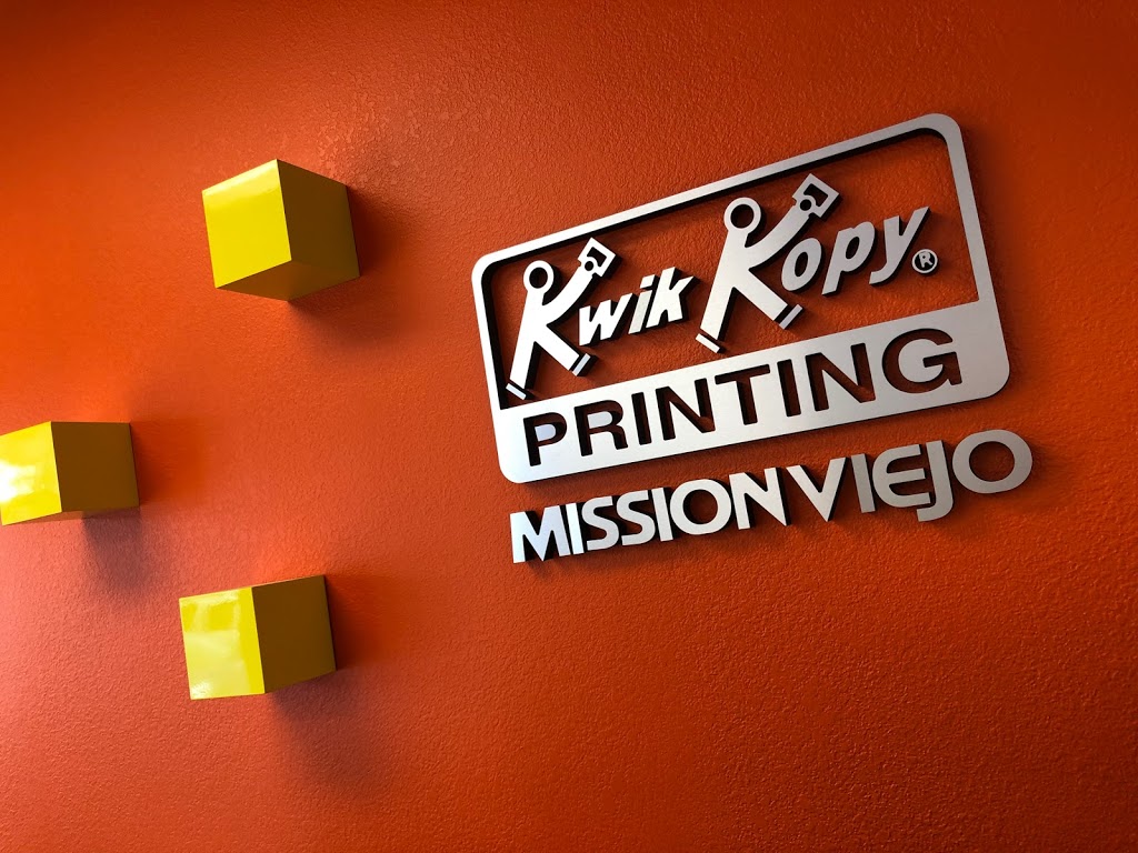 Kwik Kopy Printing of Mission Viejo | 25330 Marguerite Parkway, Located in, Center Suite B, Mission Viejo, CA 92692, USA | Phone: (949) 364-2309