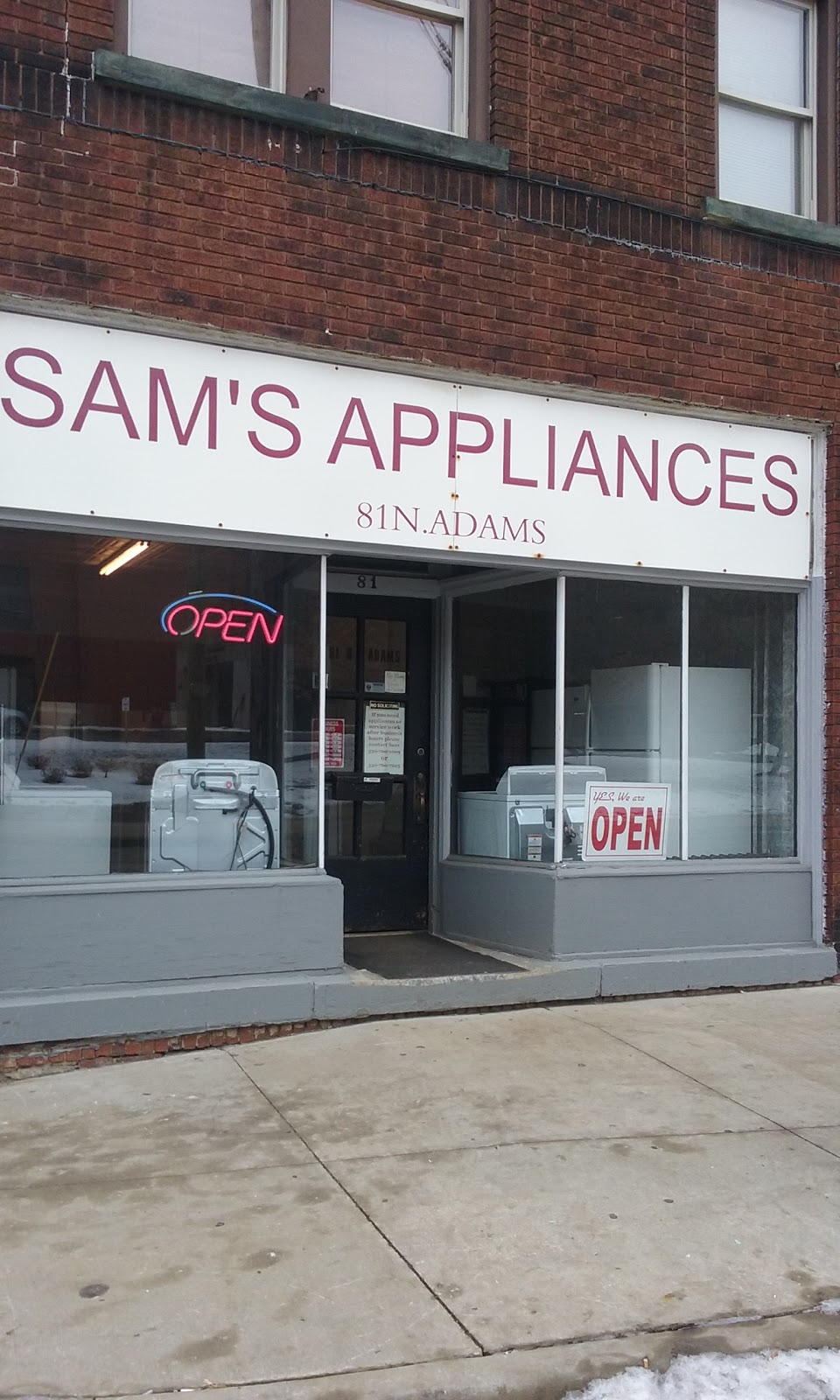 Sams Appliance Sales & Repair | 1410 Eastwood Ave, Akron, OH 44305, USA | Phone: (330) 376-5985