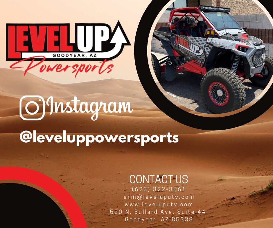 Level Up UTV | 580 N Bullard Ave ste 64 & 65, Goodyear, AZ 85338, USA | Phone: (623) 322-3561