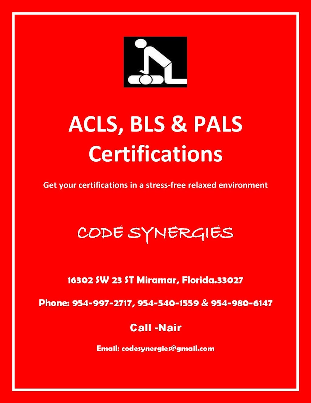 Code Plus Synergies | 16302 SW 23rd St, Miramar, FL 33027, USA | Phone: (954) 997-2717