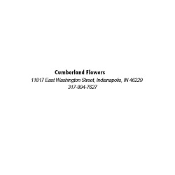 Cumberland Flowers | 11817 E Washington St, Indianapolis, IN 46229, United States | Phone: (317) 894-7627