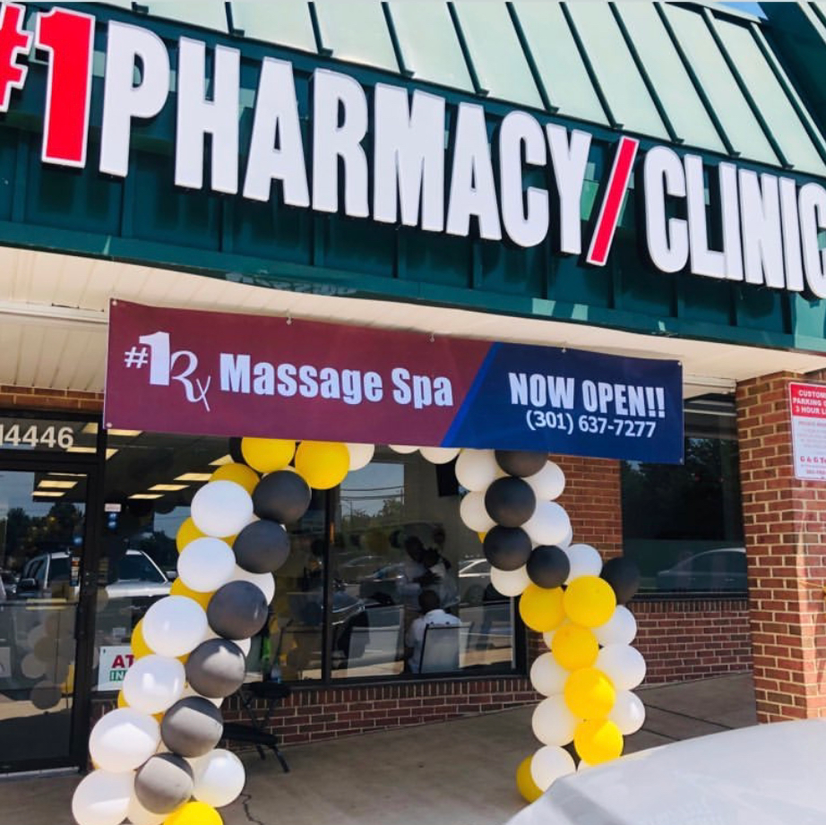 Number 1 Pharmacy/Clinic/Massage Spa | 14446 Layhill Rd, Silver Spring, MD 20906, USA | Phone: (301) 637-7277