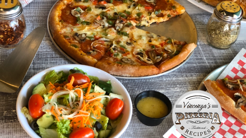 Vincenzas Pizzeria | 9950 Jones Bridge Rd #1100, Johns Creek, GA 30022, USA | Phone: (770) 777-9799