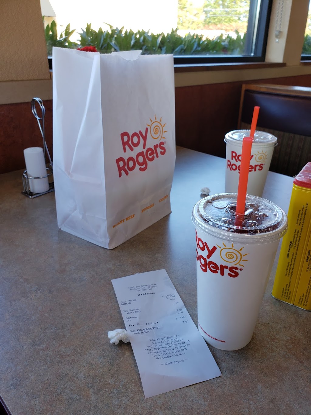 Roy Rogers | 15662 Old Columbia Pike, Burtonsville, MD 20866, USA | Phone: (240) 389-1341