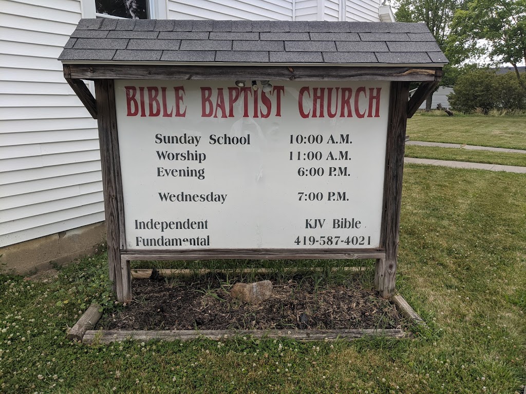 Bible Baptist Church | 201 Perry St, Grover Hill, OH 45849, USA | Phone: (419) 587-4021