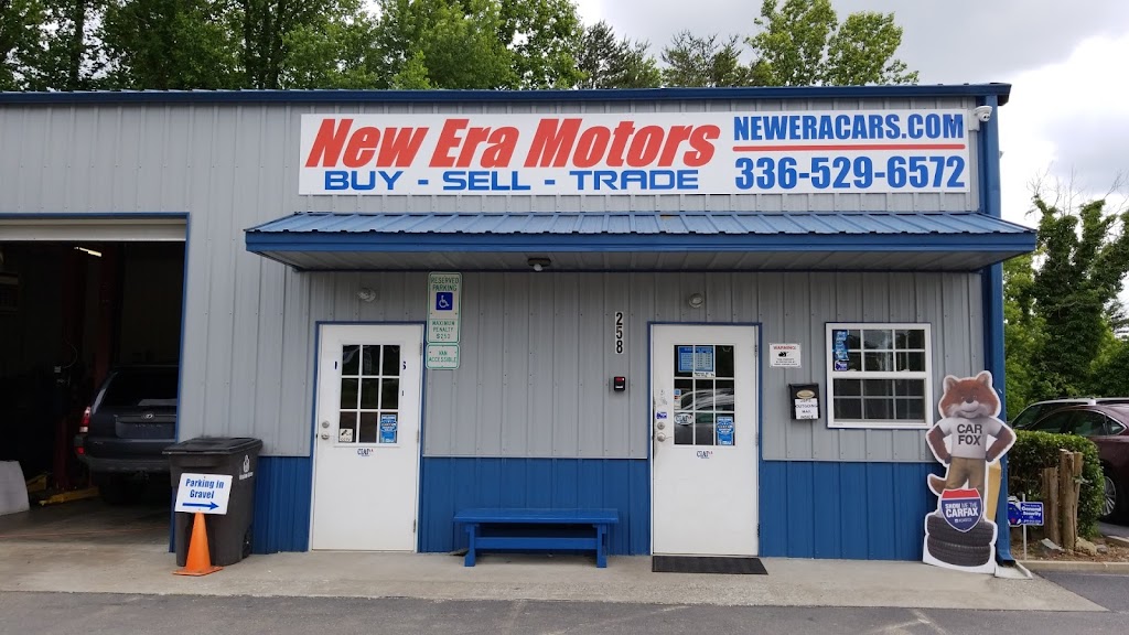 New Era Motors | 258 Oak Summit Rd, Winston-Salem, NC 27105 | Phone: (336) 529-6572