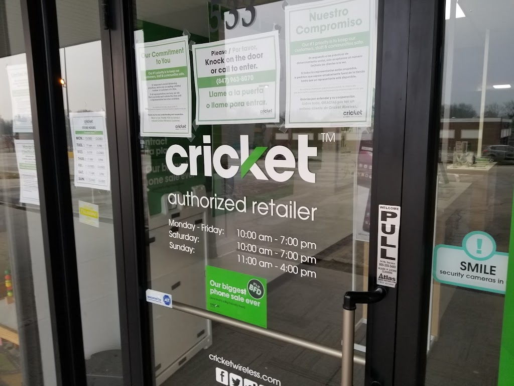 Cricket Wireless Authorized Retailer | 533 E Dundee Rd, Palatine, IL 60074, USA | Phone: (847) 963-8070
