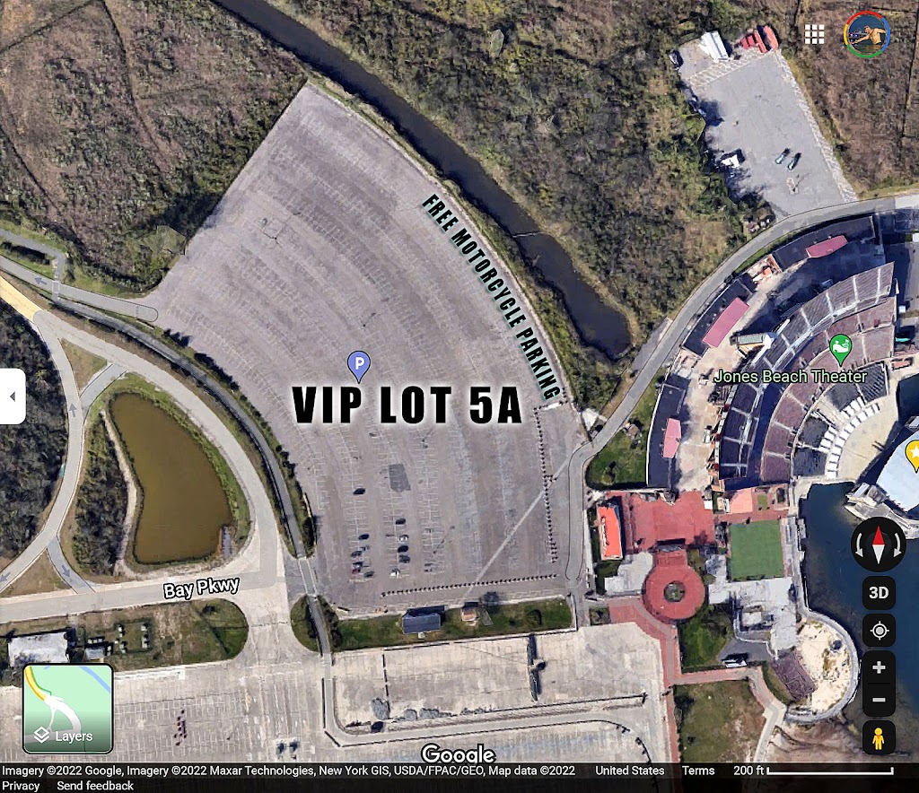 Jones Beach VIP Lot 5A | 895 Bay Pkwy, Wantagh, NY 11793, USA | Phone: (717) 739-9528