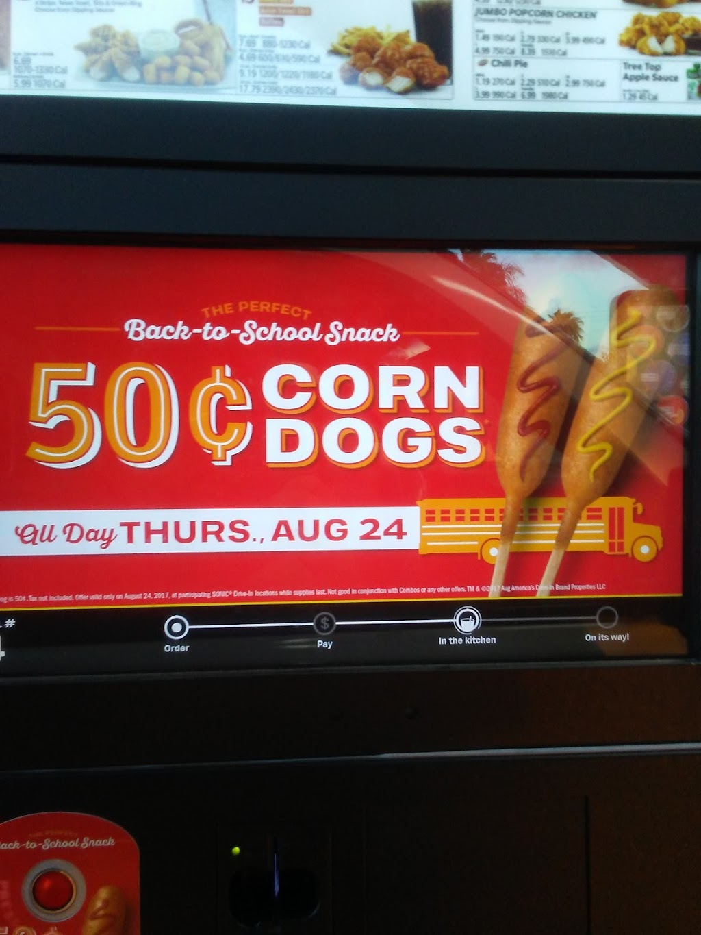 Sonic Drive-In | 2250 TX-361, Ingleside, TX 78362, USA | Phone: (361) 775-2200