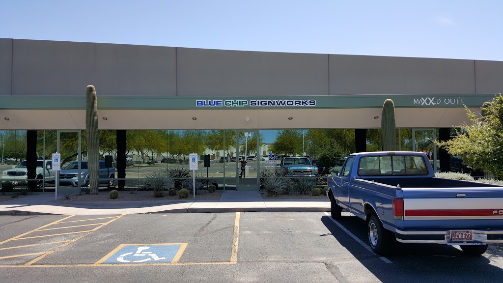 Blue Chip Signworks | 15920 S 48th St #104, Phoenix, AZ 85048 | Phone: (480) 785-3940