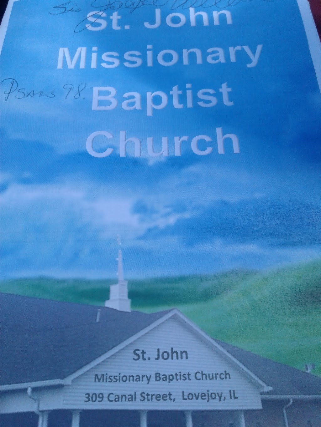 St. John Missionary Baptist Church | 309 Canal St, Brooklyn, IL 62059, USA | Phone: (618) 274-4581