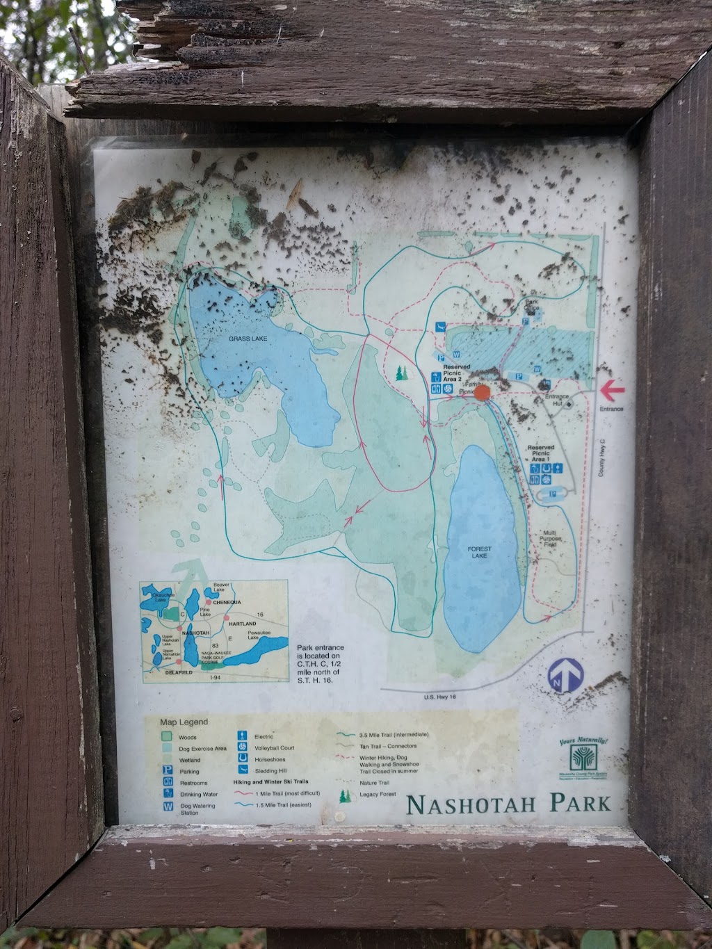 Nashotah Park | W330 N5113, County Trunk Hwy C, Nashotah, WI 53058, USA | Phone: (262) 367-1022