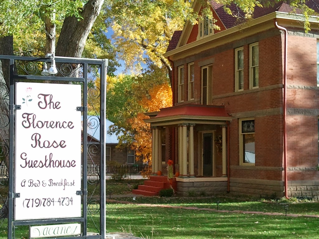 Florence Rose Bed & Breakfast | 1305 W 3rd St, Florence, CO 81226, USA | Phone: (719) 784-4734