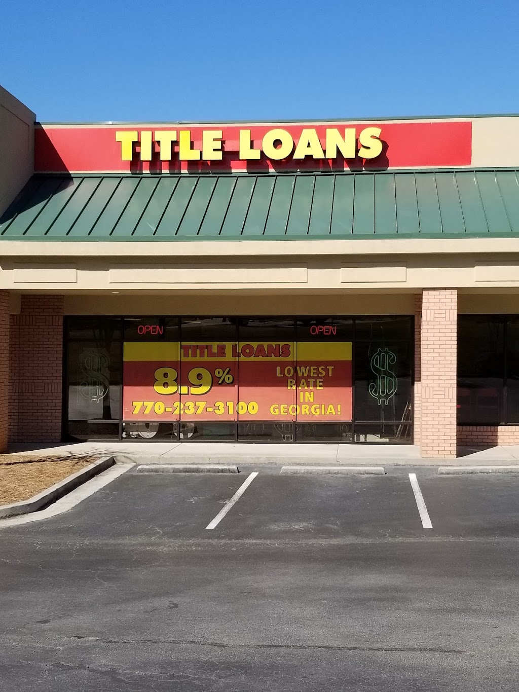 Title Loans Lawrenceville | 2449 Lawrenceville Hwy #106, Lawrenceville, GA 30044, USA | Phone: (770) 237-3100