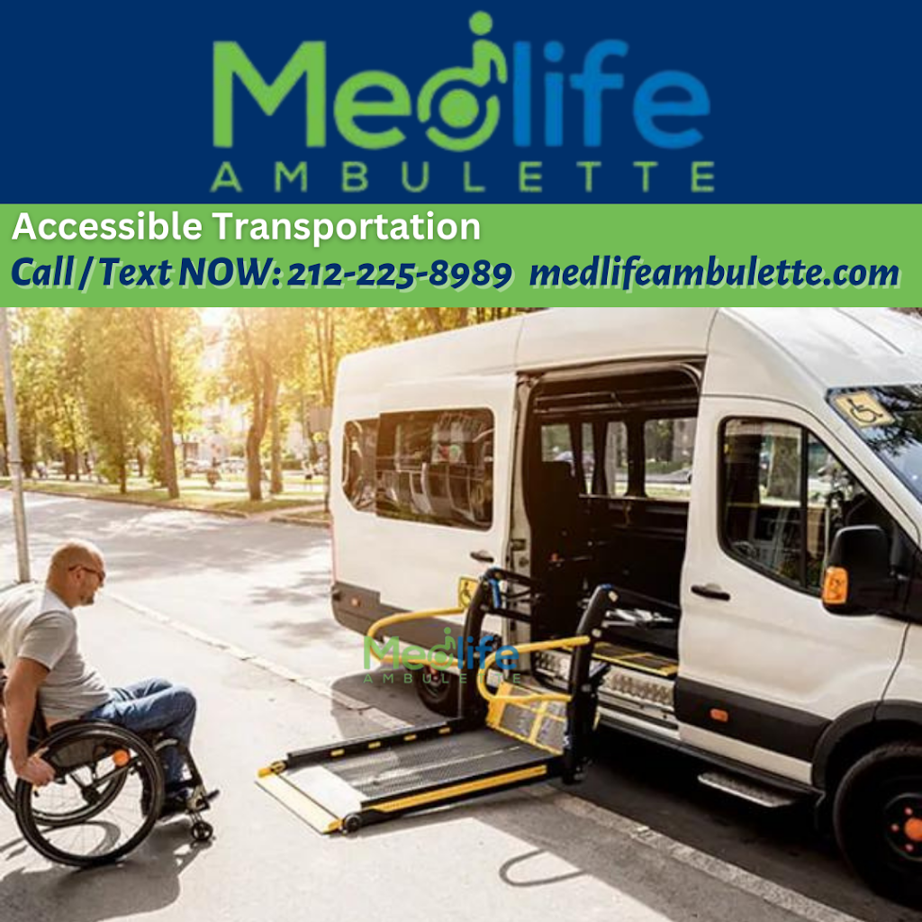 Medlife Ambulette | 1 Edgewater St ste 541, Staten Island, NY 10305, USA | Phone: (212) 225-8989