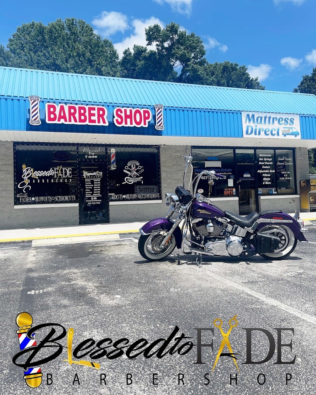 Blessed To Fade Barber Shop Oviedo/WinterSprings | 950 N Central Ave #2, Oviedo, FL 32765, USA | Phone: (321) 765-7155